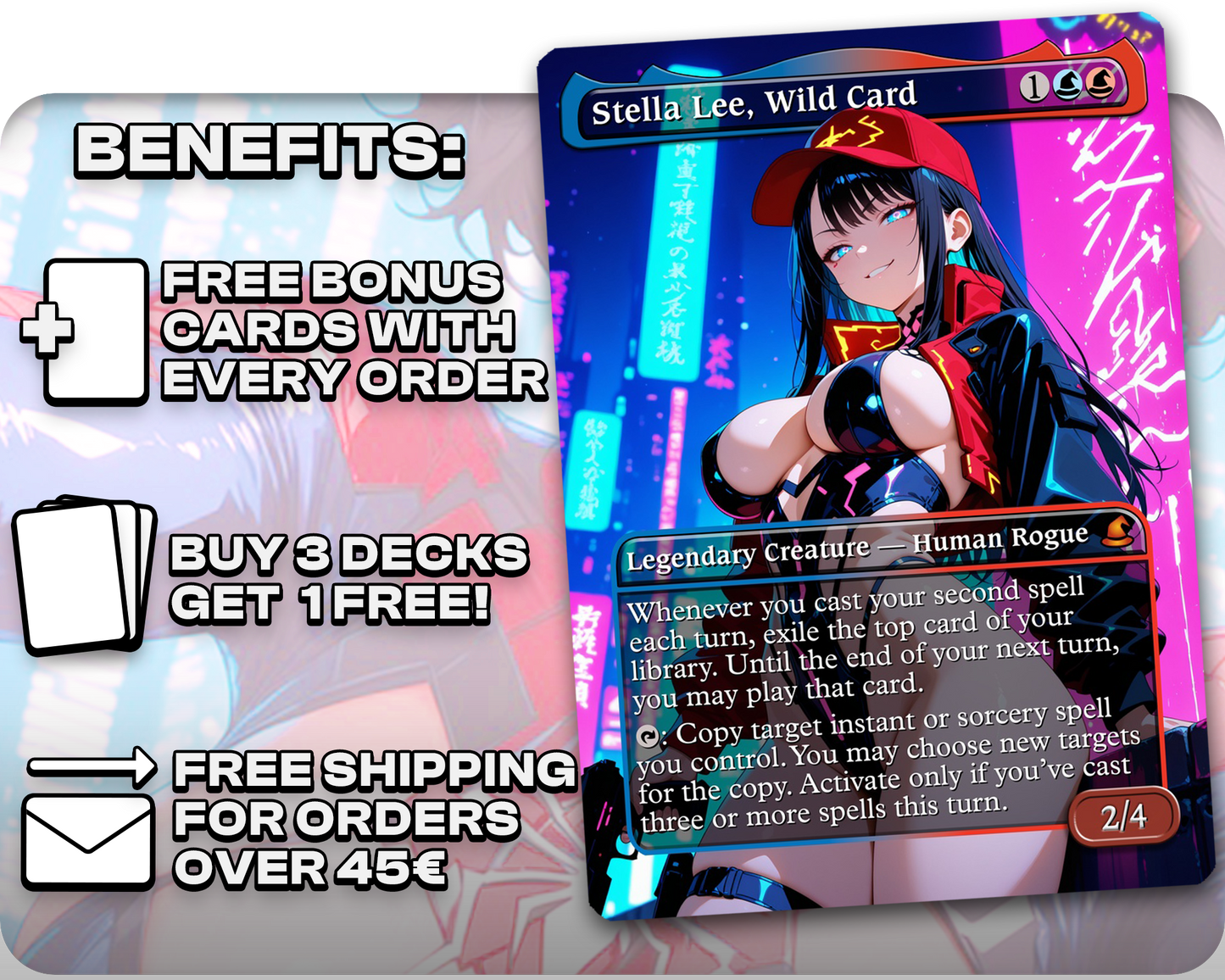 Spider-Man 2099 Voltron | Cyberpunk Waifus Theme | Commander Deck