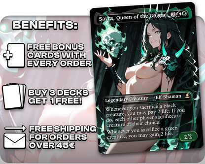 Savra, Queen of the Golgari (NSFW)
