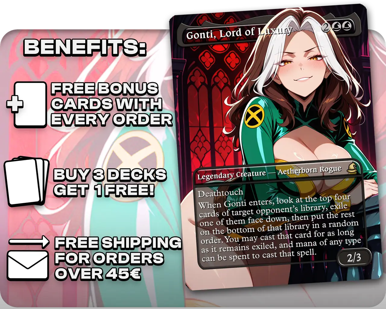 Rogue (X-men) - Gonti, Lord of Luxury