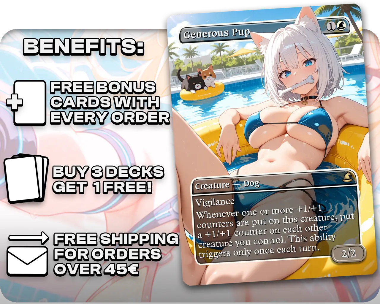 Tidus Pool Party | Swimsuit Waifus | Commander Deck