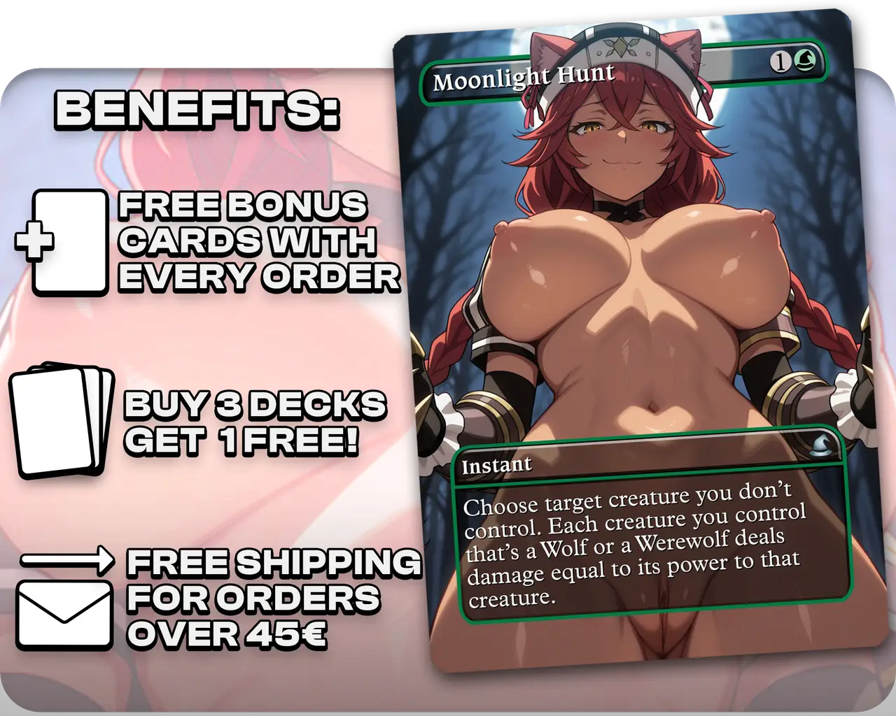 Lupusregina (Overlord) - Moonlight Hunt (NSFW)