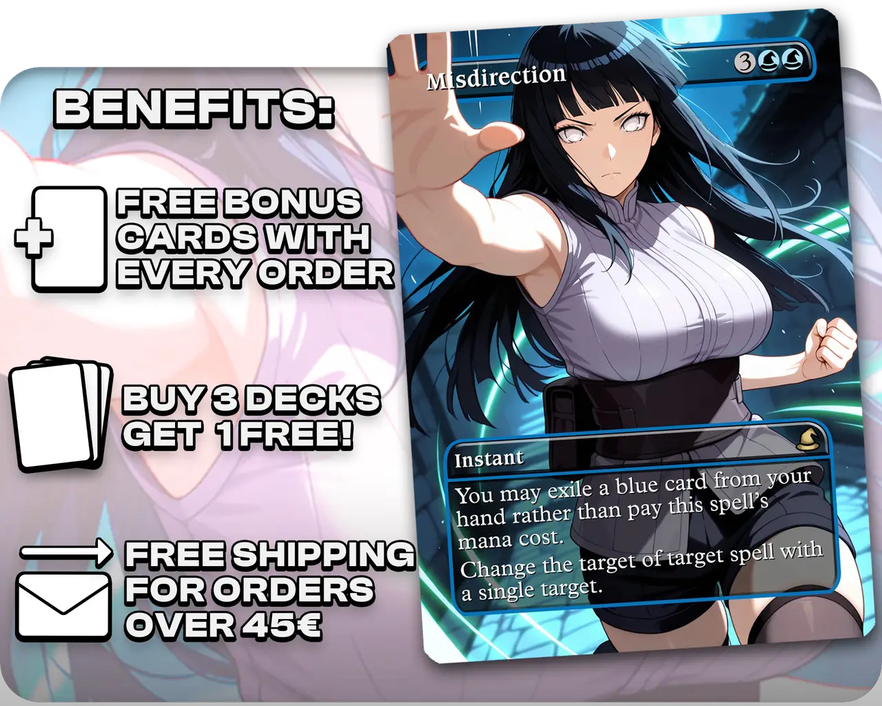 Hinata (Naruto) - Misdirection