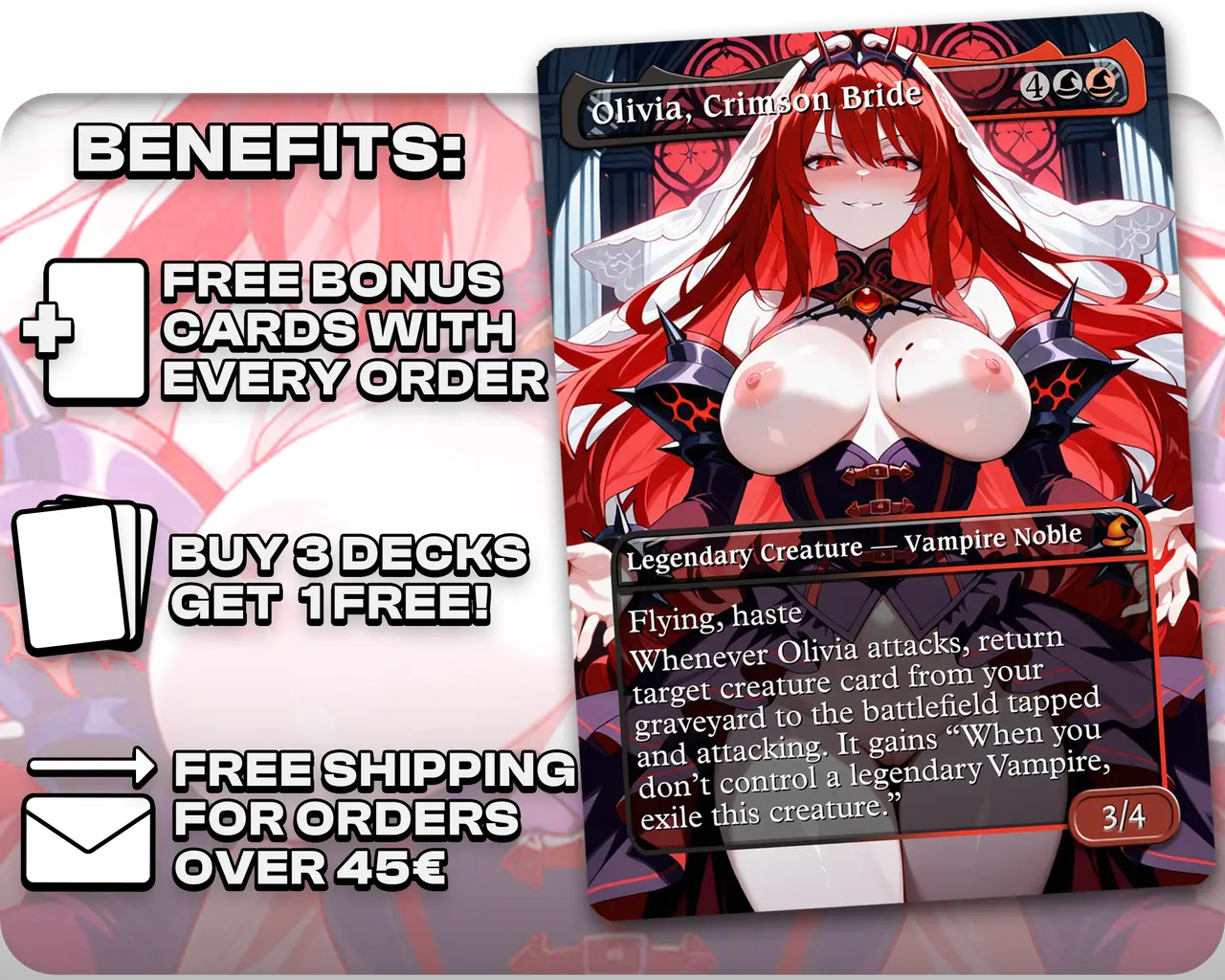 Olivia, Crimson Bride (NSFW)