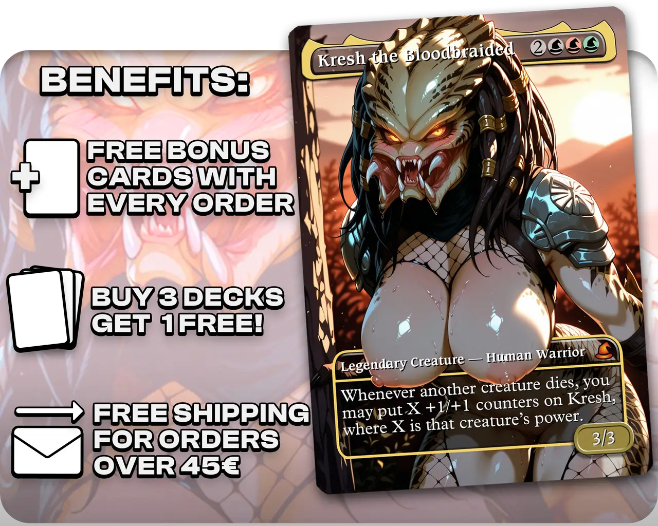 Yautja (Predator) - Kresh the Bloodbraided (NSFW)