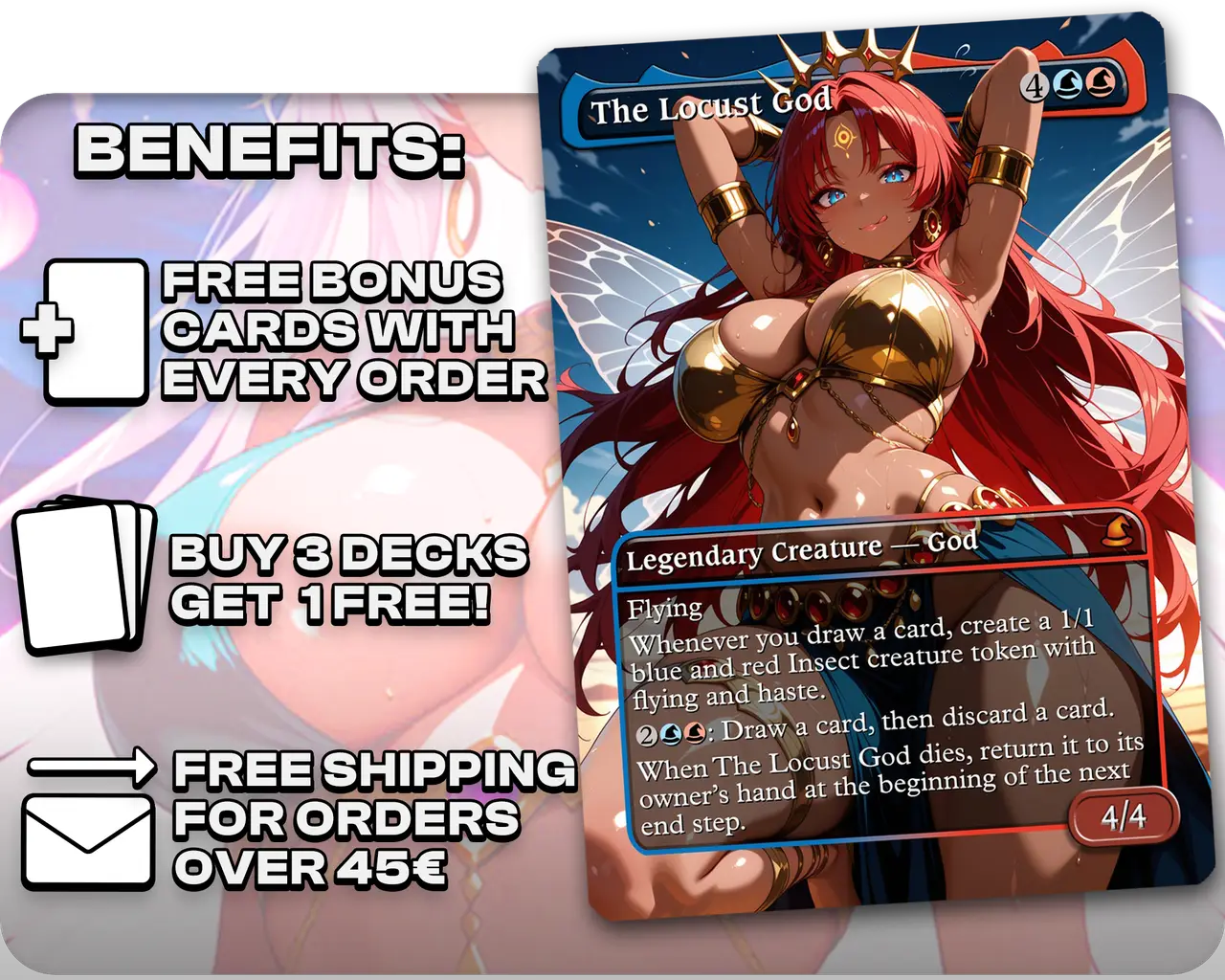 Xyris, the Writhing Storm | Arabian Nights Waifus | Commander Deck