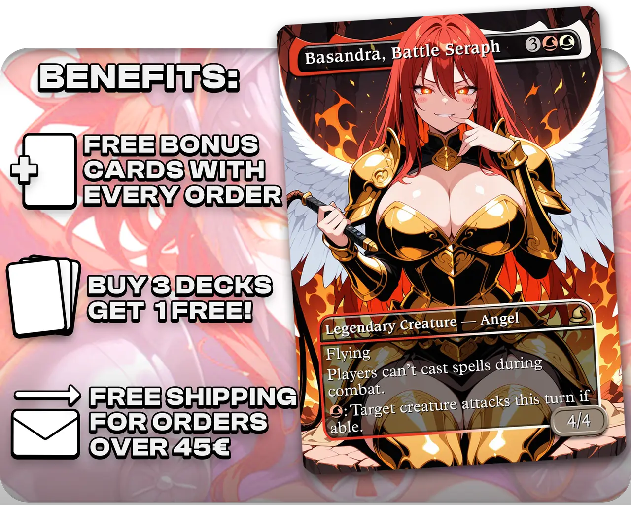 Aurelia, The Law Above | Valkyrie Waifus | Commander Deck