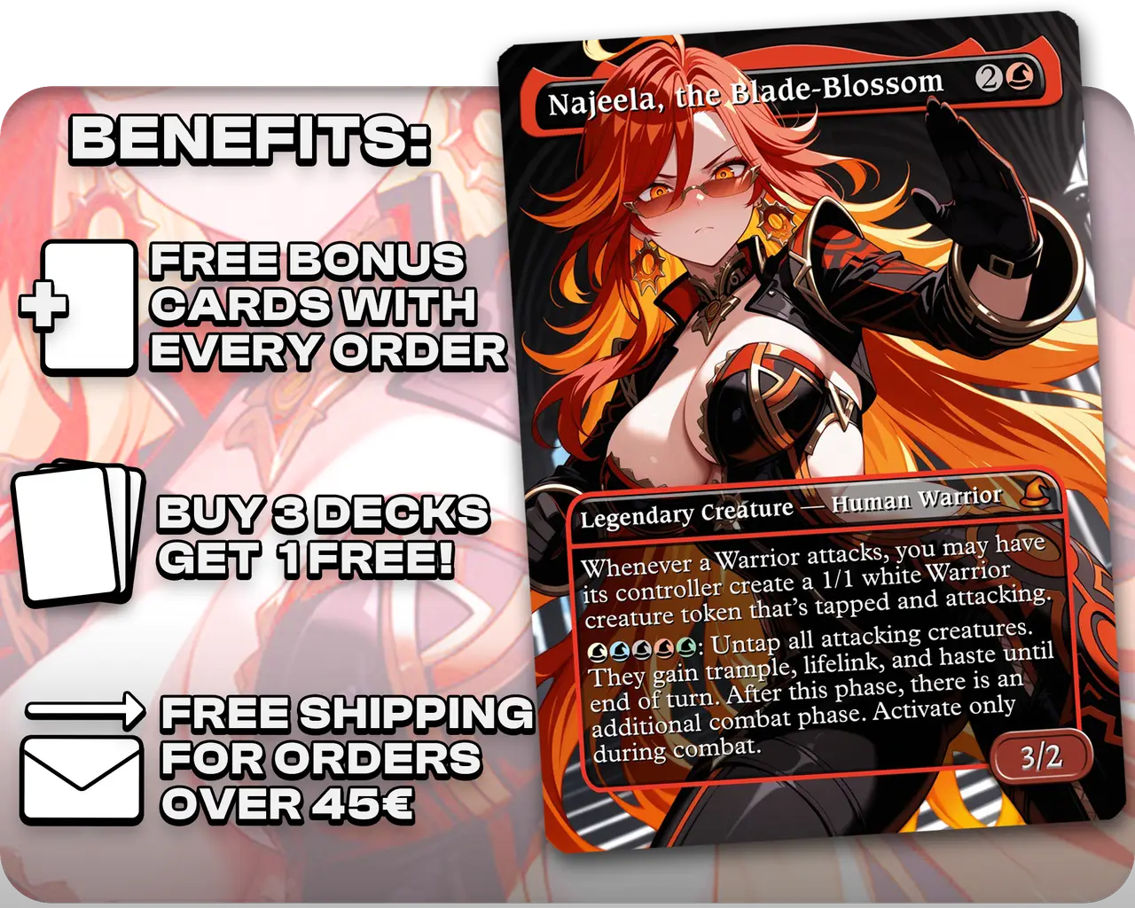 Mavuika (Genshin Impact) - Najeela, the Blade-Blossom