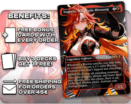 Mavuika (Genshin Impact) - Najeela, the Blade-Blossom