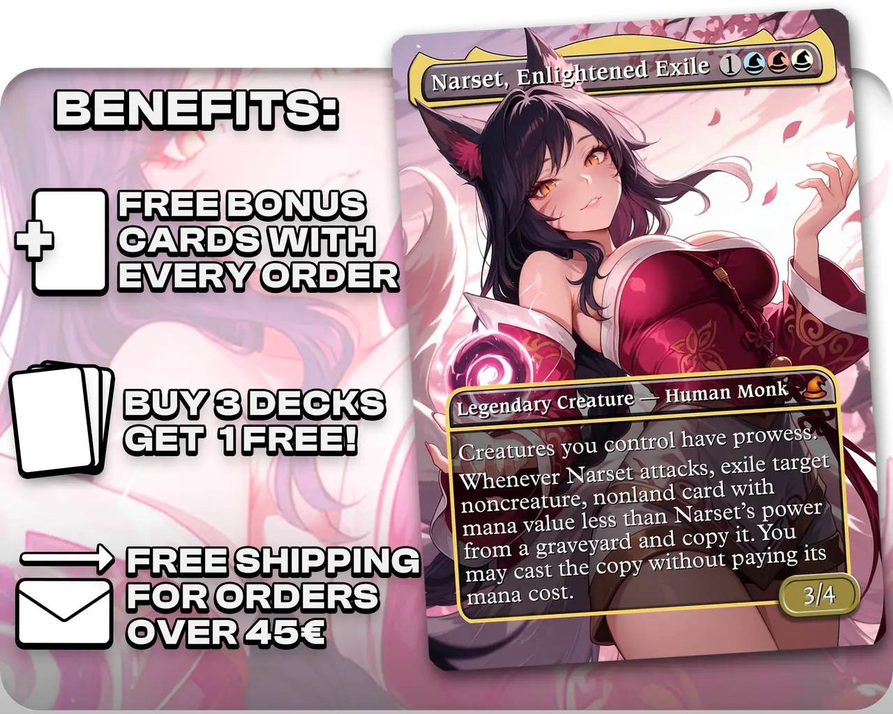 Ahri (League of legends) - Narset, Enlightened Exile