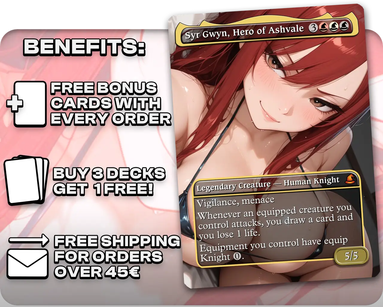Erza Scarlet (Fairy Tail) - Syr Gwyn, Hero of Ashvale (NSFW)