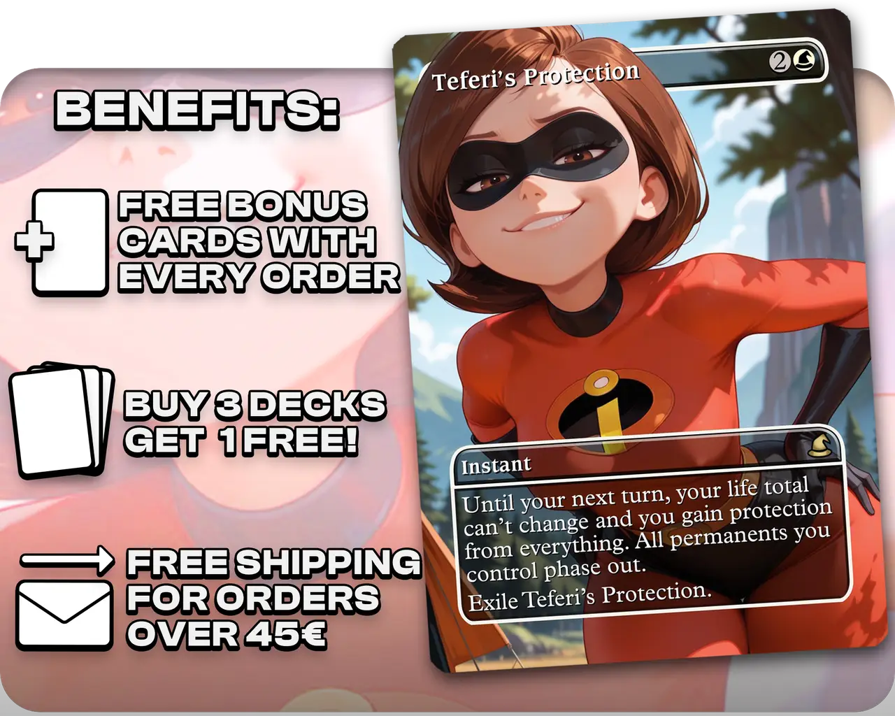 Elastigirl (Incredibles) - Teferi's Protection