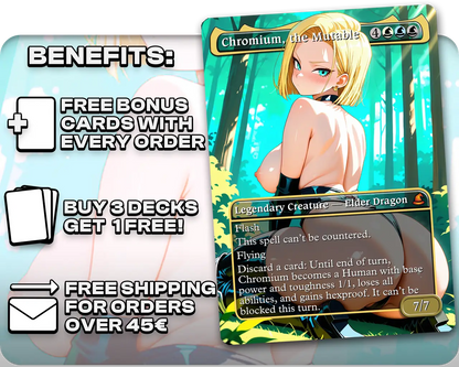Android 18 (DBZ) - Chromium, the Mutable (NSFW)