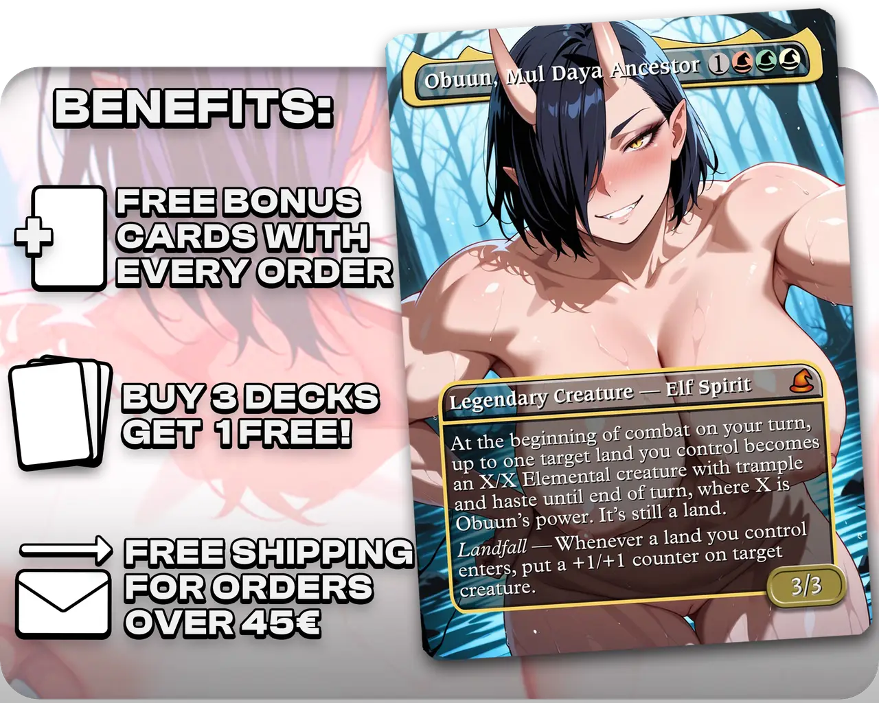 Oga (Plus-Sized Elf) - Obuun, Mul Daya Ancestor (NSFW)