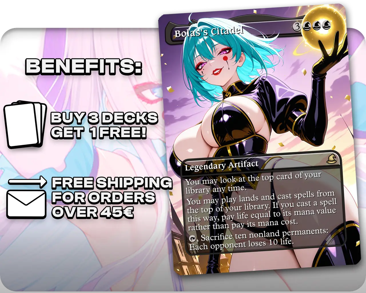 Kefka Discard | Clown Waifus | Upgrade Sets