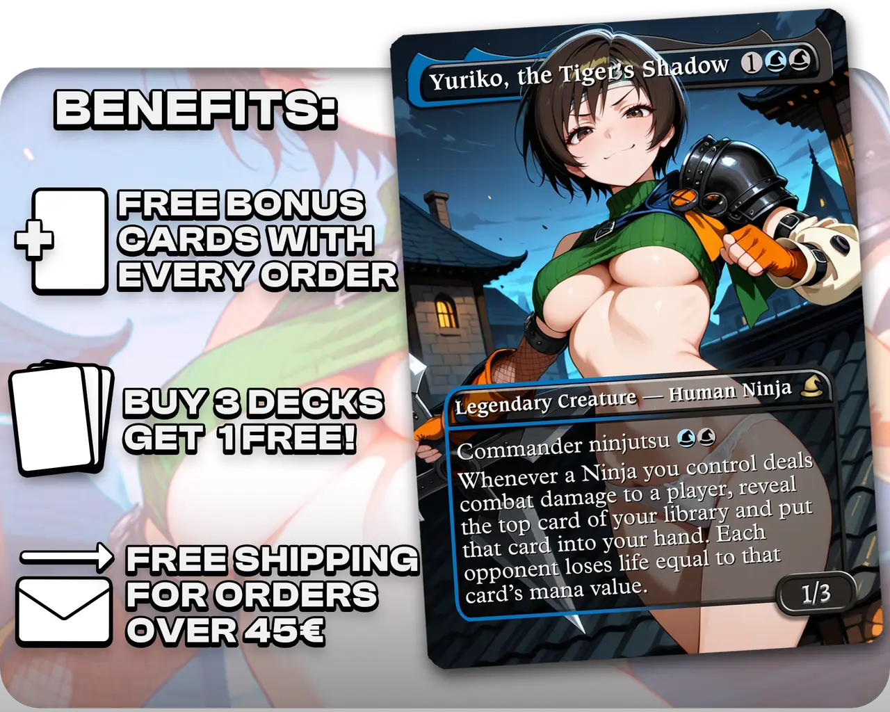 Yuffie Kisaragi (Final Fantasy) - Yuriko, the Tiger's Shadow