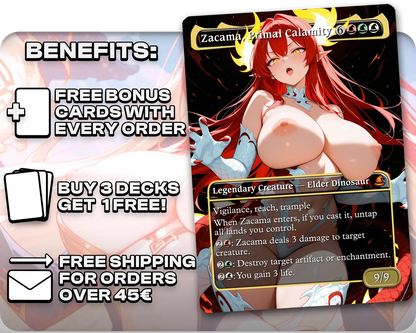 Pantlaza Dinosaur Tribal | 18+ NSFW | Dino Waifus | Commander Deck