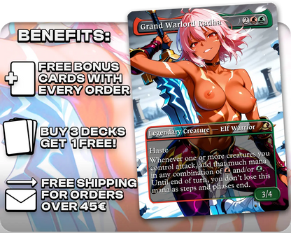 BlackRose (.Hack) - Grand Warlord Radha (NSFW)