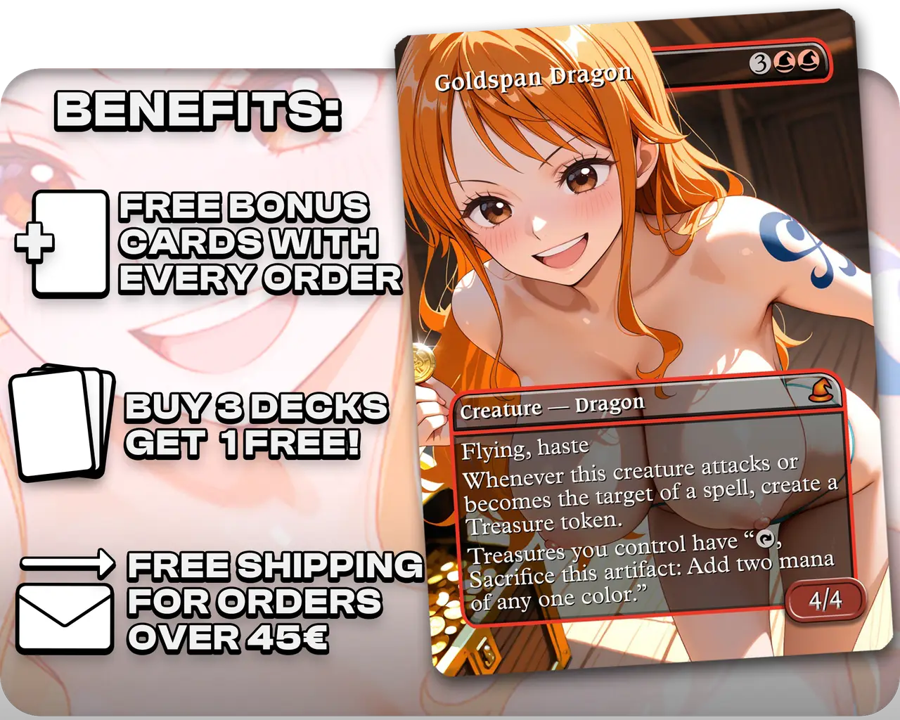 Nami (One Piece) - Goldspan Dragon (NSFW)