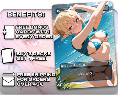 Island Set | Basic Lands Collection (24 Cards)