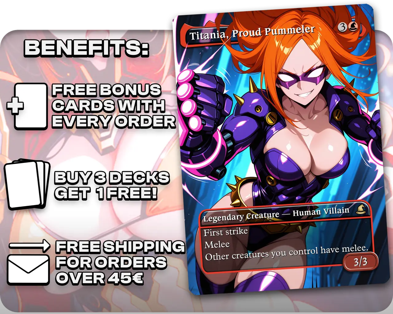 Isshin, Two Heavens as One | Cyberpunk Waifus | Commander Deck