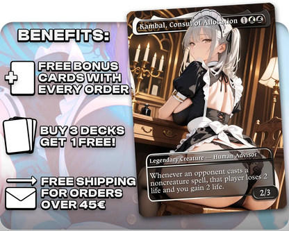Oloro Time to Cleanup | Maid Waifus | Commander Deck