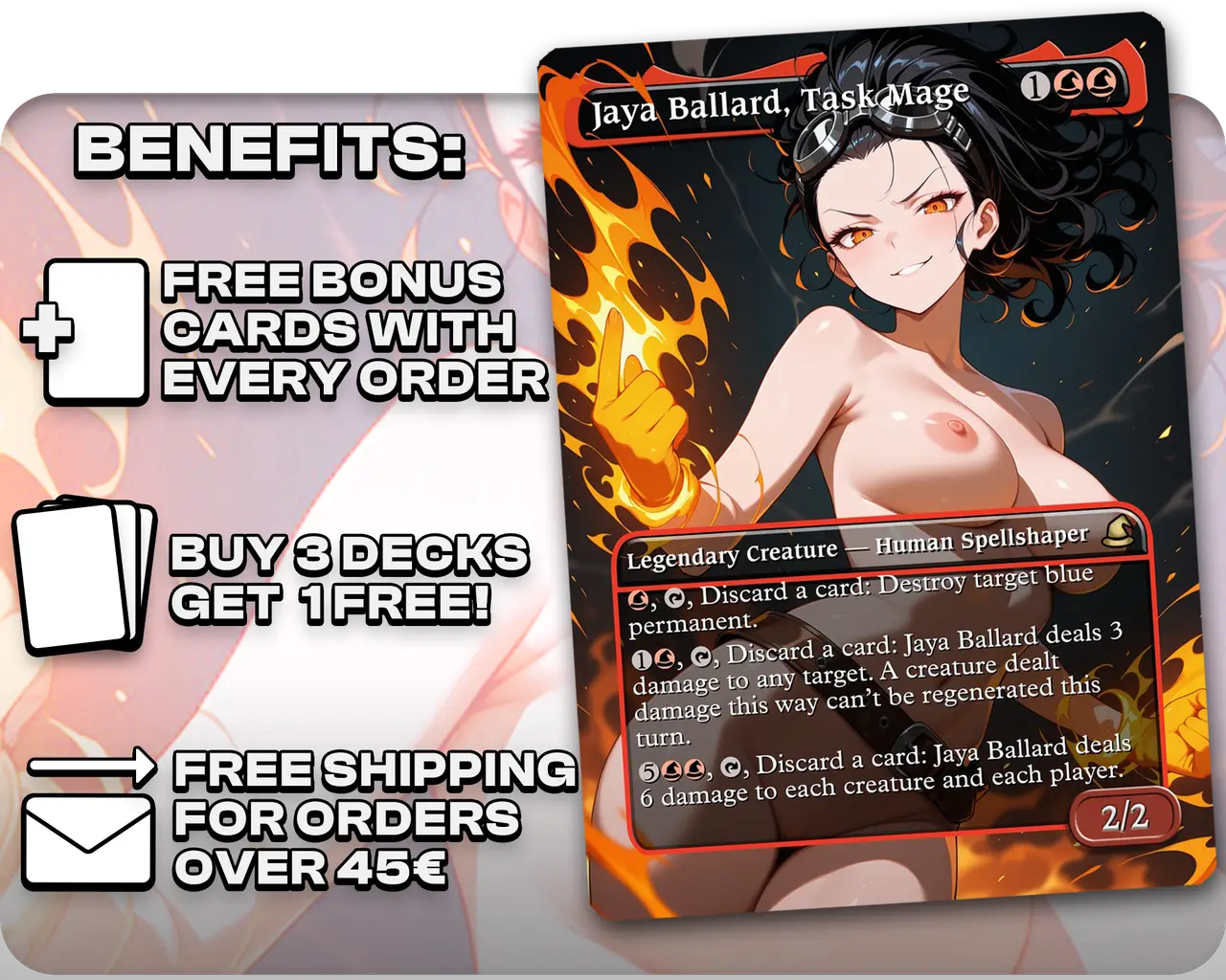 Jaya Ballard, Task Mage (NSFW)