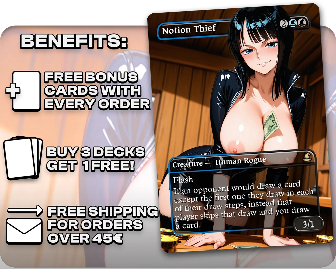 Nico Robin (One Piece) - Notion Thief (NSFW)