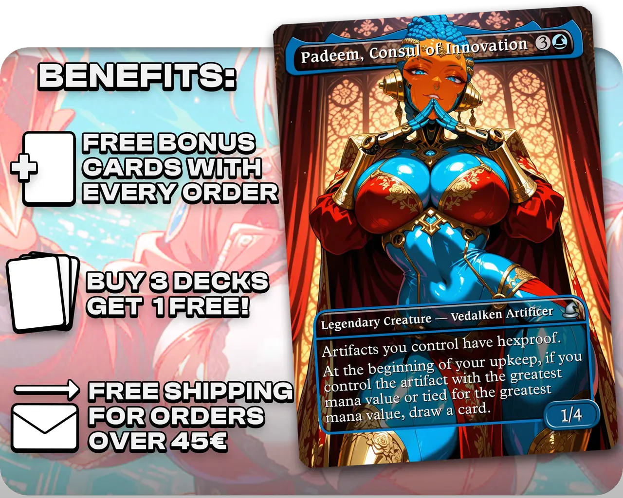 Dr. Eggman | Robot Waifus | Commander Deck