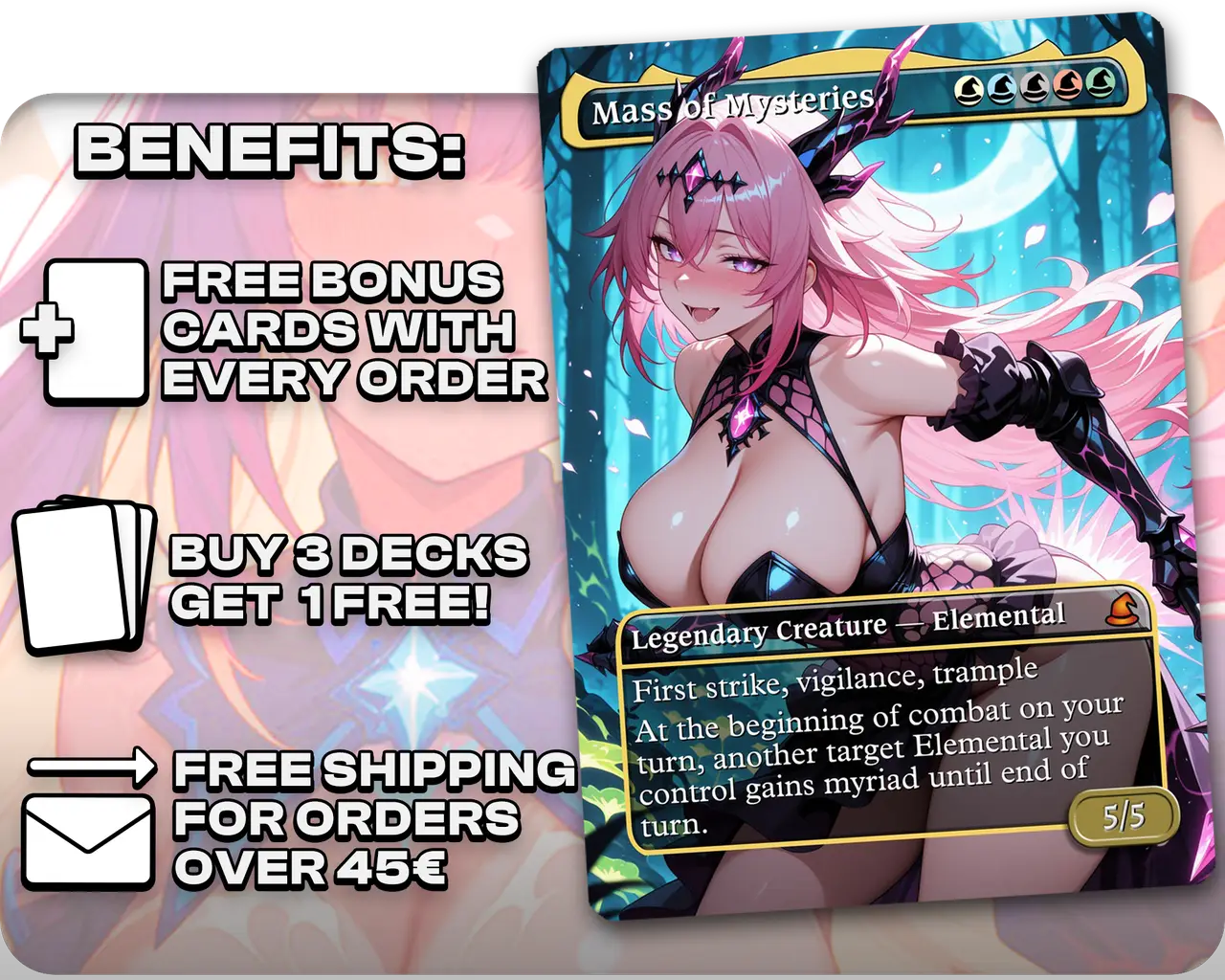 Ashling, the Limitless | Magical Girls | Commander Deck