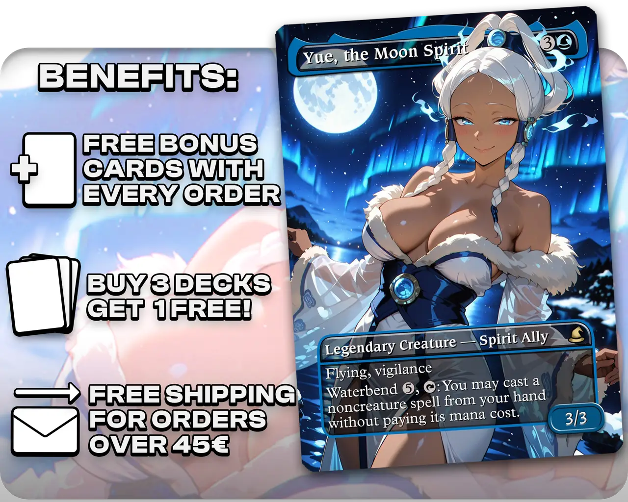 Yue, the Moon Spirit (Adult Version)