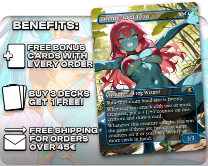 Clement Frog Tribal | Frog Waifus | Commander Deck