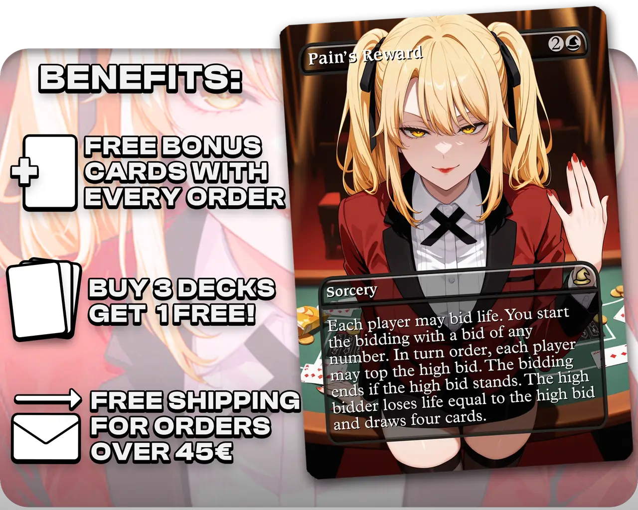 Mary (Kakegurui) - Pain's Reward