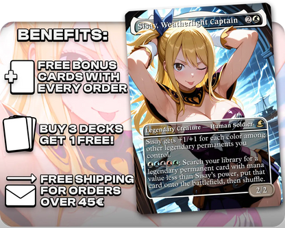 Lucy Heartfilia (Fairy Tail) - Sisay, Weatherlight Captain