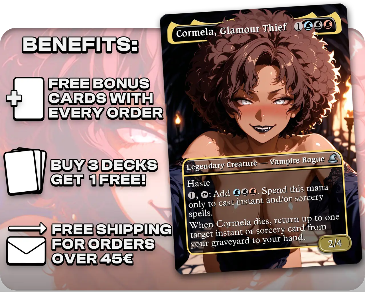 Cormela, Glamour Thief (NSFW)
