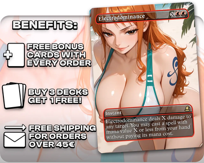 Nami (One Piece) - Electrodominance (NSFW)