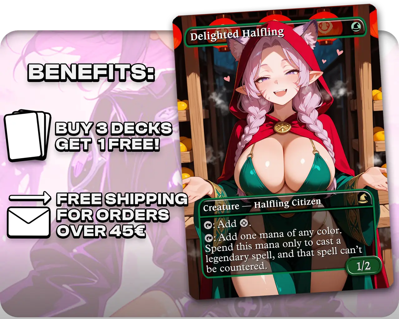Rin and Seri Tribal | Cat and Dog Waifus | Upgrade Sets
