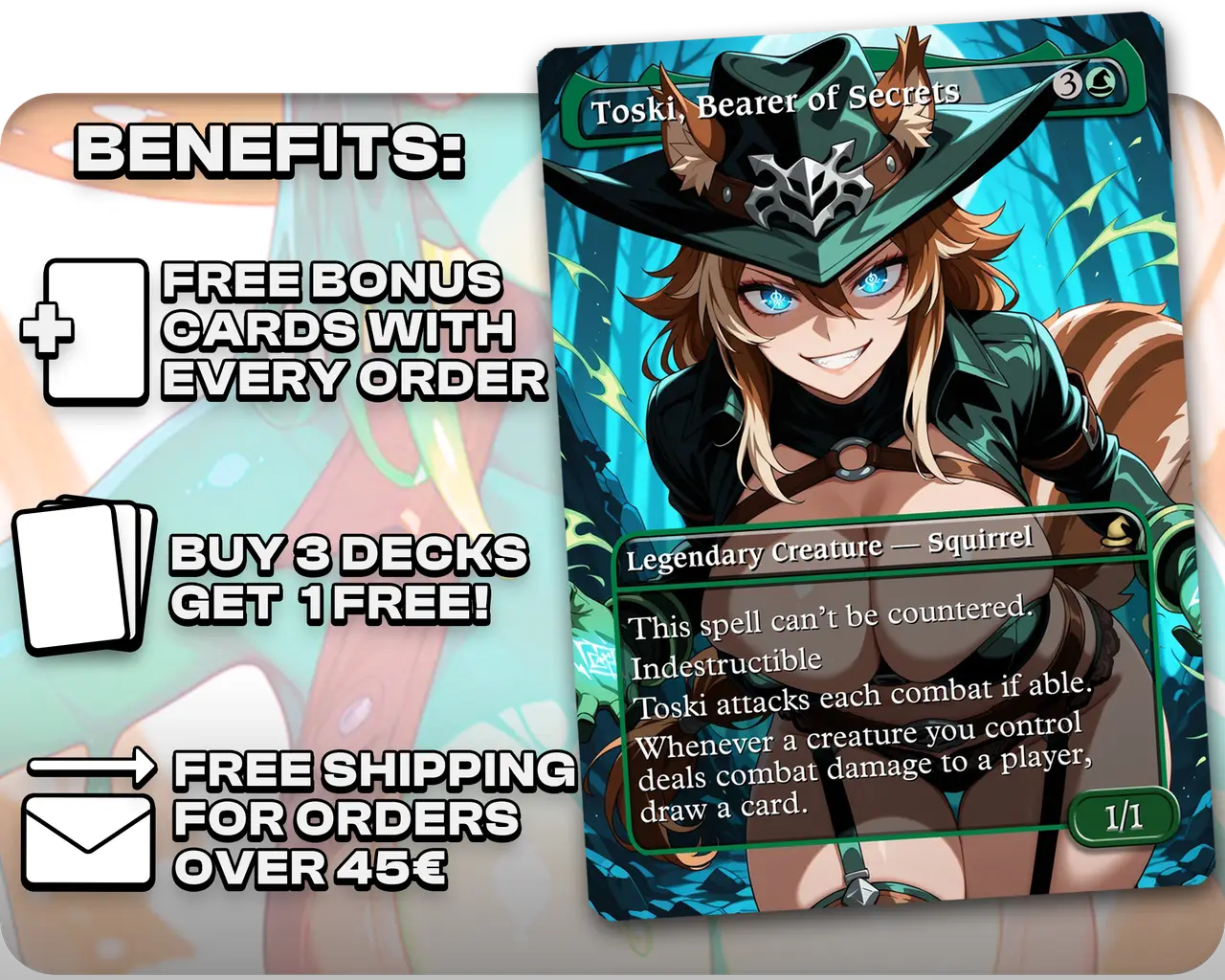 Felix Five-Boots | Outlaw Waifus | Commander Deck