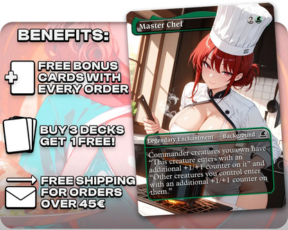 Rocco Chef's Kiss | Cook Waifus | Commander Deck
