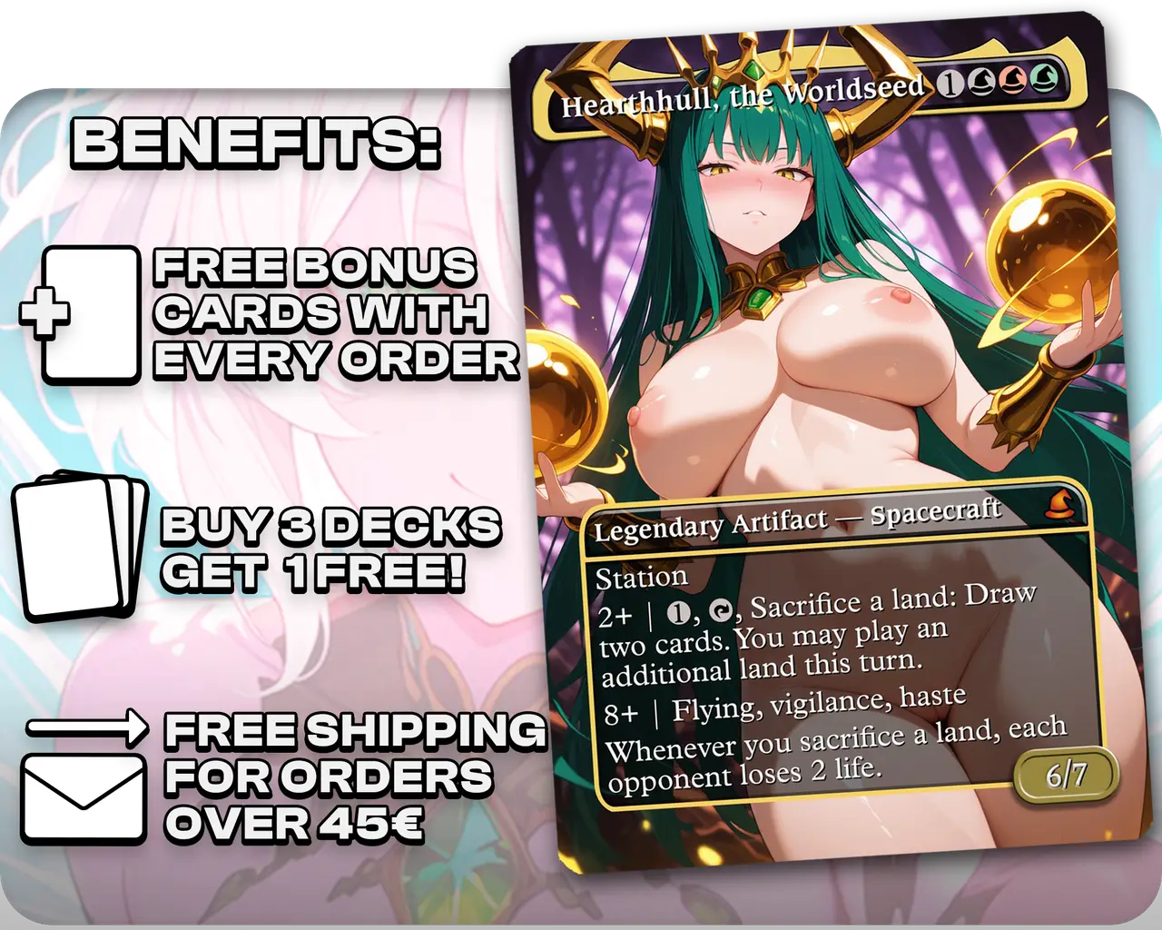 Szarel Landfall | 18+ NSFW | Insect Waifus | Commander Deck