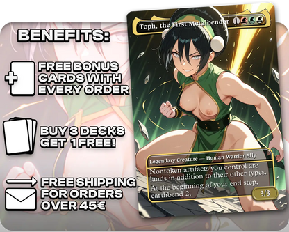 Toph, the First Metalbender (Adult Version) (NSFW)
