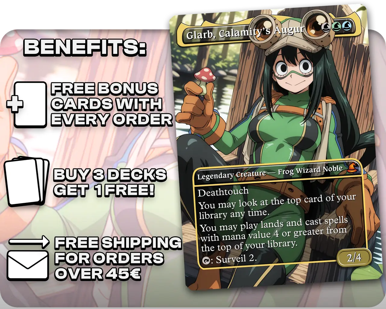 Tsuyu Asui (MHA) - Glarb, Calamity's Augur