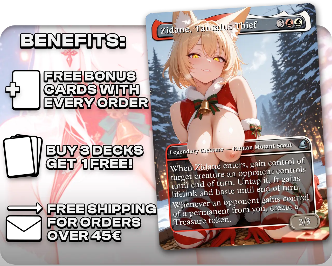 Santa Claus Iroh | 18+ NSFW | Christmas Special | Commander Deck