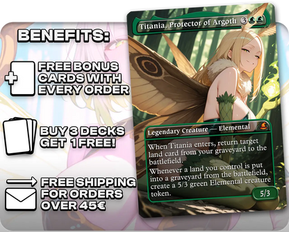 Szarel Landfall | Insect Waifus Theme | Commander Deck