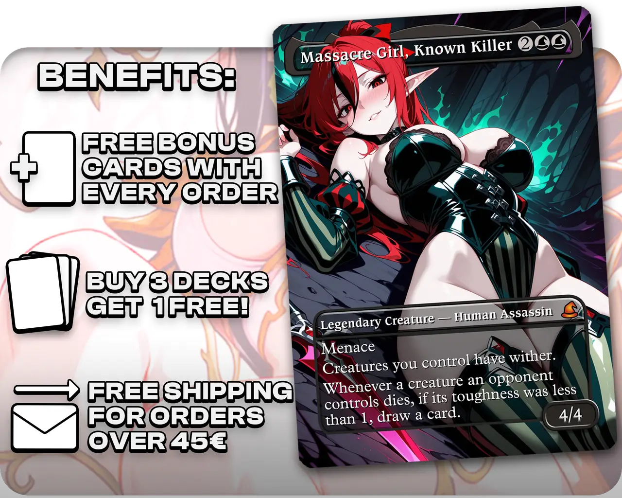 High Perfect Morcant | Noble Elf Waifus | Commander Deck