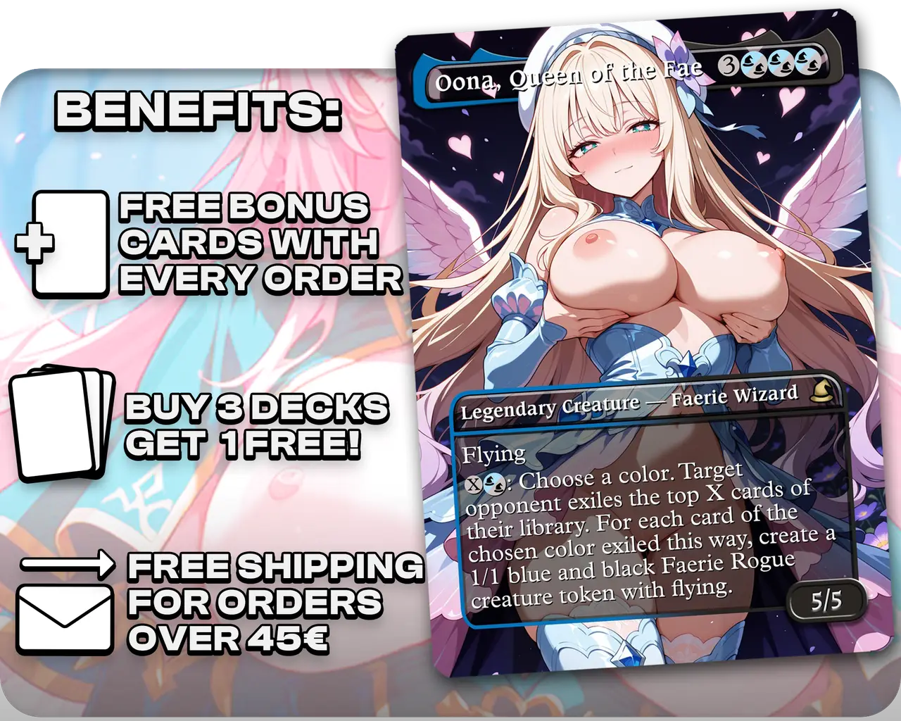 Maralen Curse of Cupids | 18+ NSFW | Valentines Special | Commander Deck