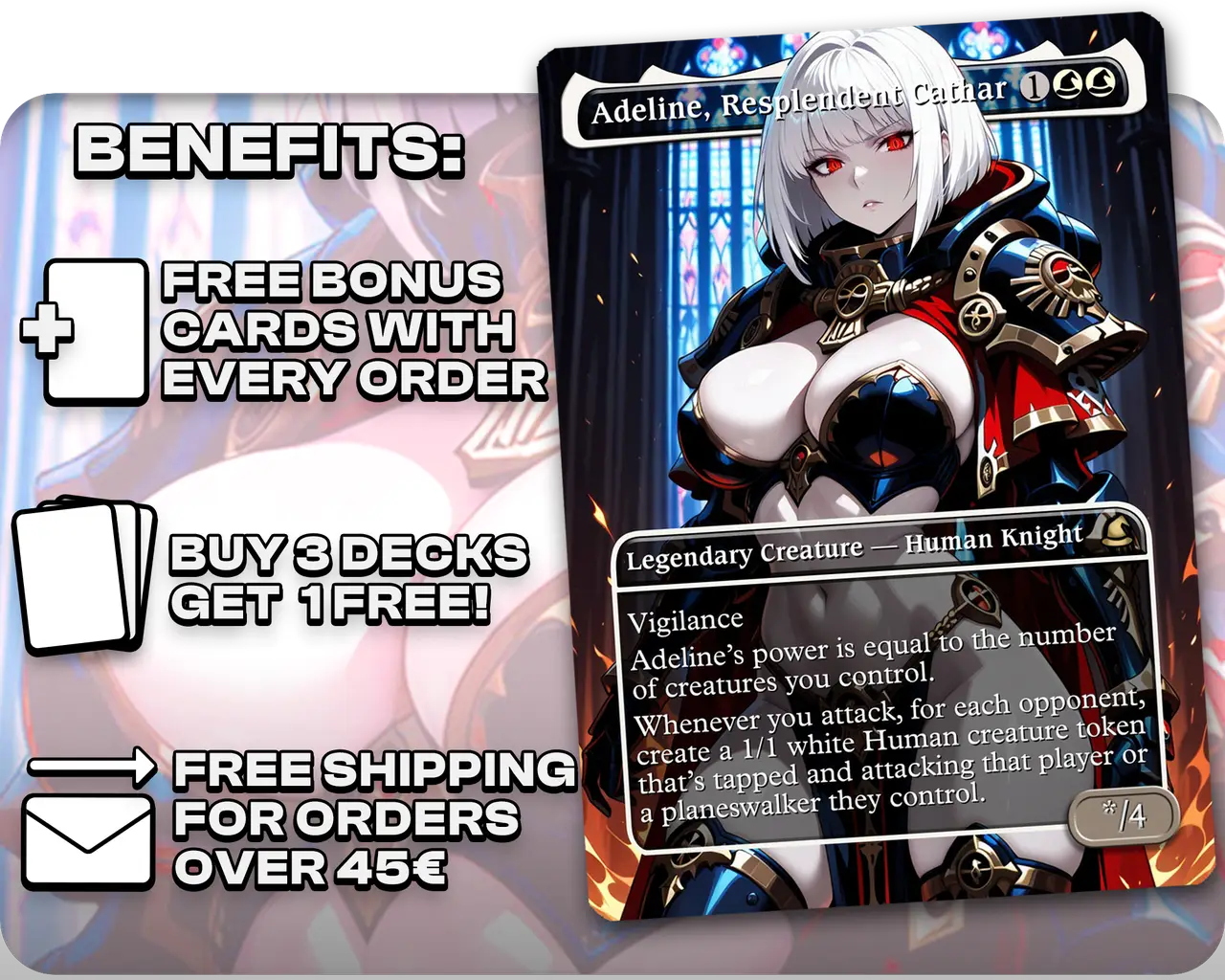 Adepta Sororitas (Warhammer 40k) - Adeline, Resplendent Cathar