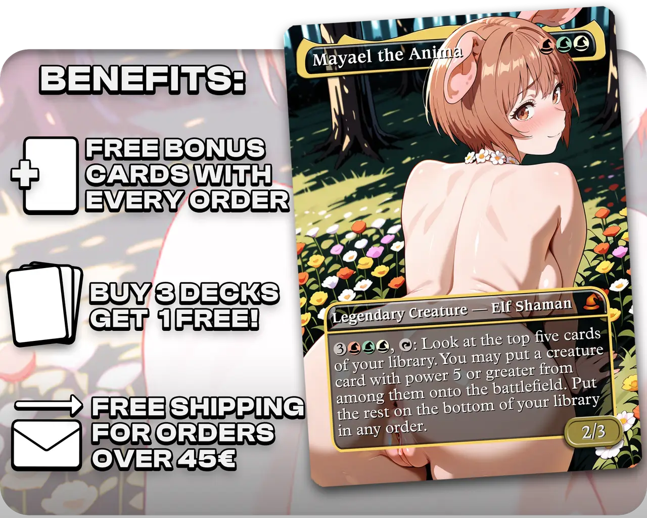 Oku (Plus-Sized Elf) - Mayael the Anima (NSFW)