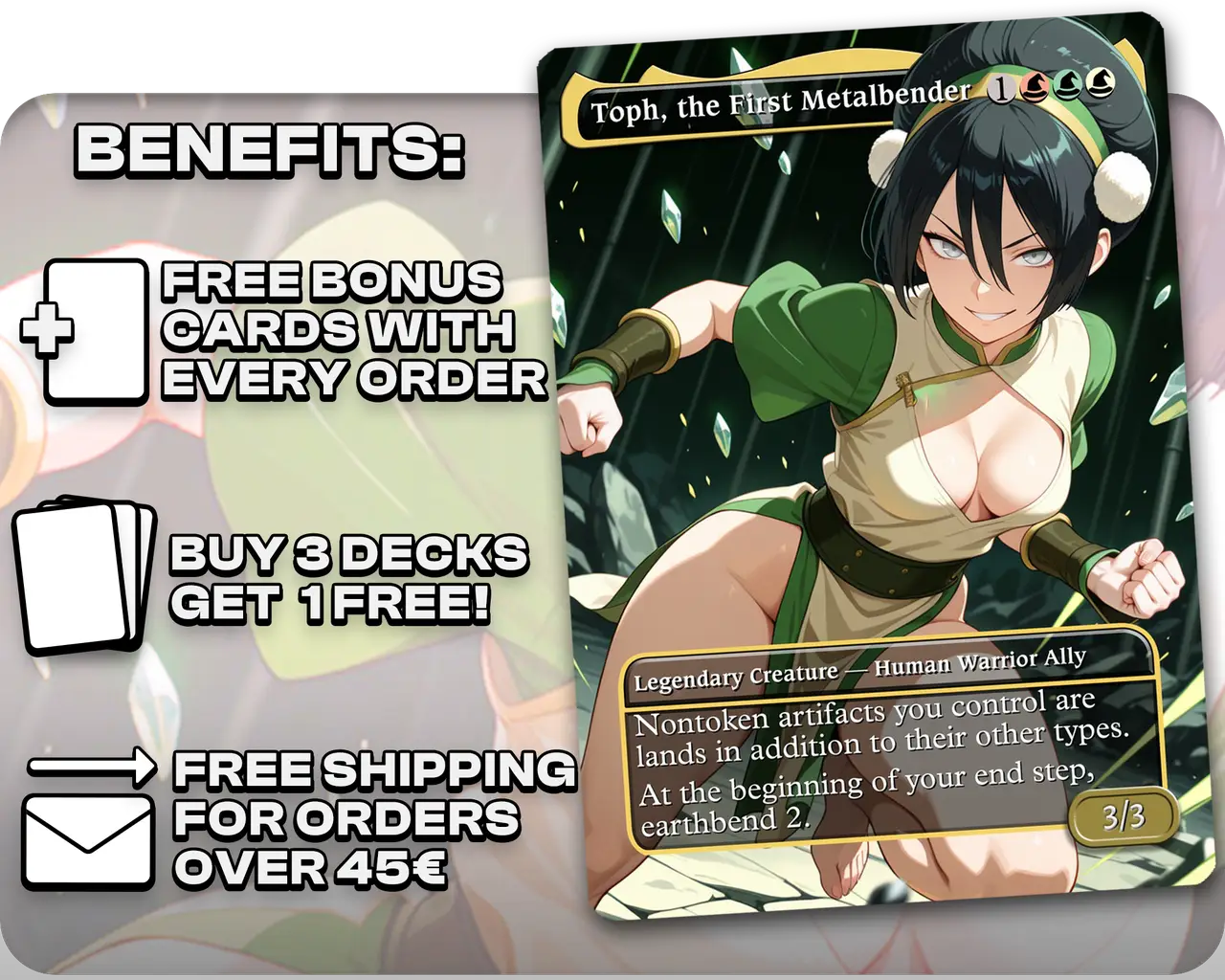 Toph, the First Metalbender (Adult Version)