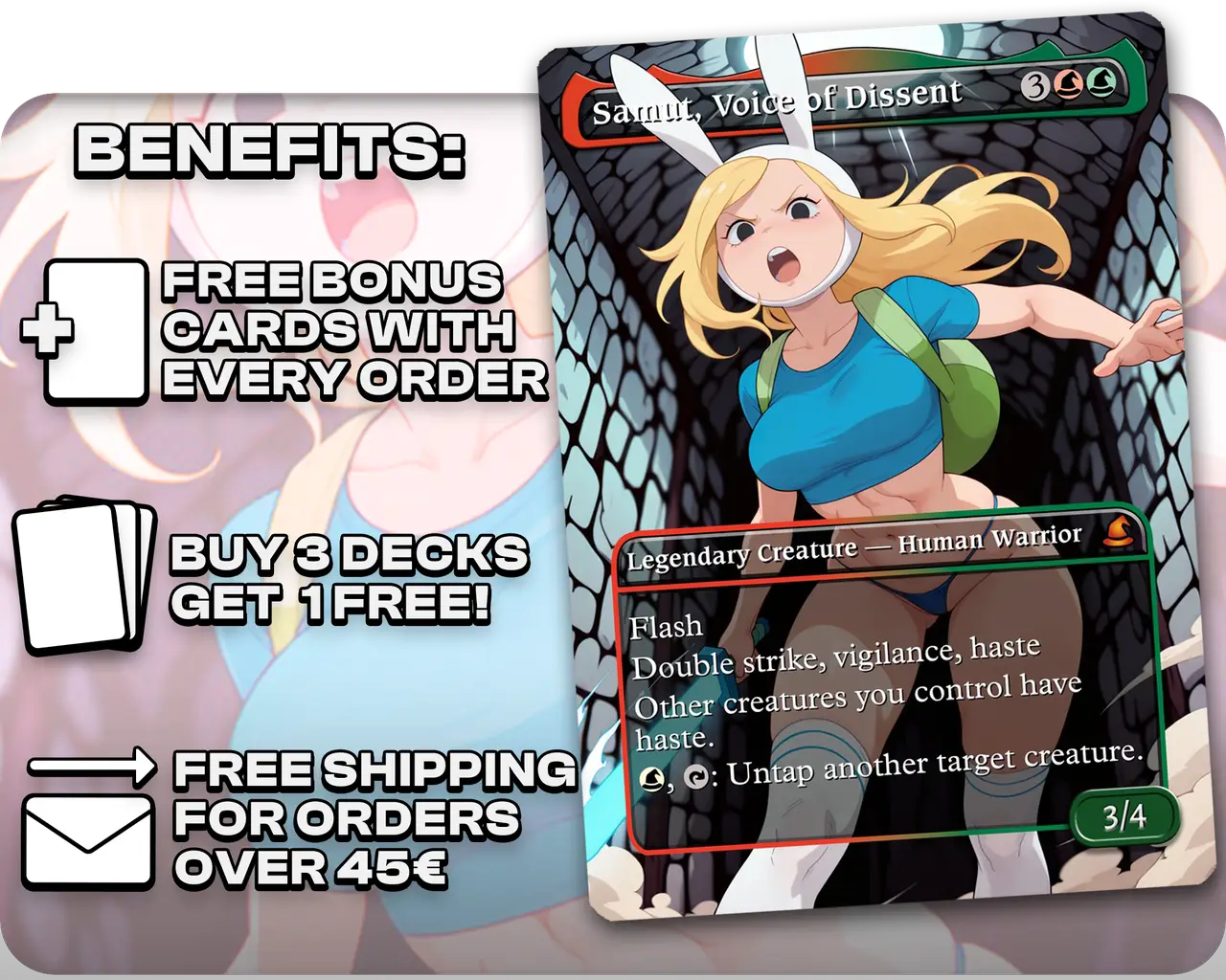 Fionna (Adventure Time) - Samut, Voice of Dissent