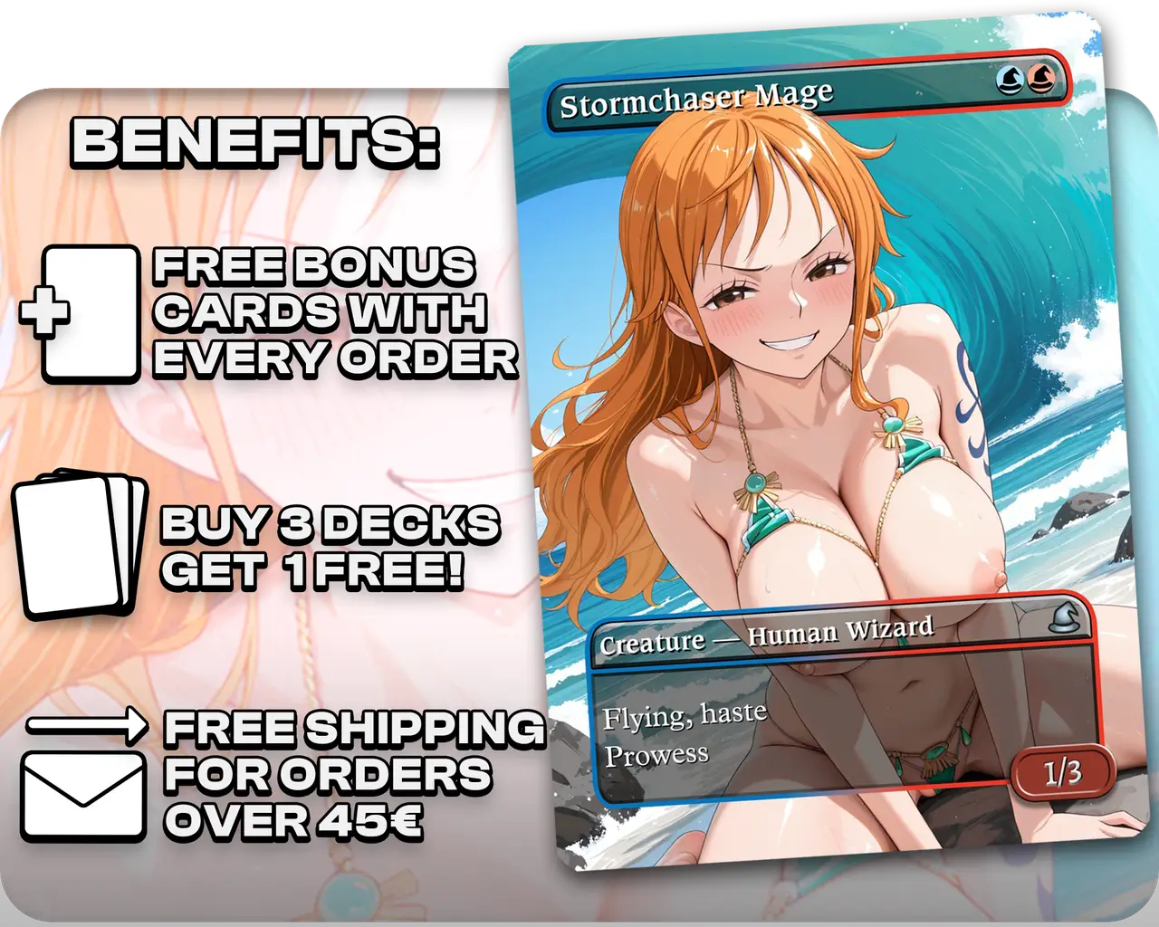 Nami (One Piece) - Stormchaser Mage (NSFW)